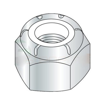 NEWPORT FASTENERS Nylon Insert Lock Nut, 3/4"-16, Steel, Zinc Plated, 400 PK NB305201B-400